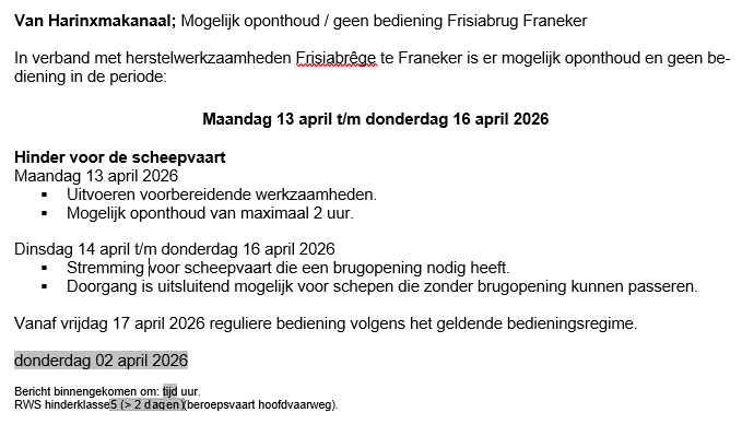 Scheepvaart Fryslân tweet media