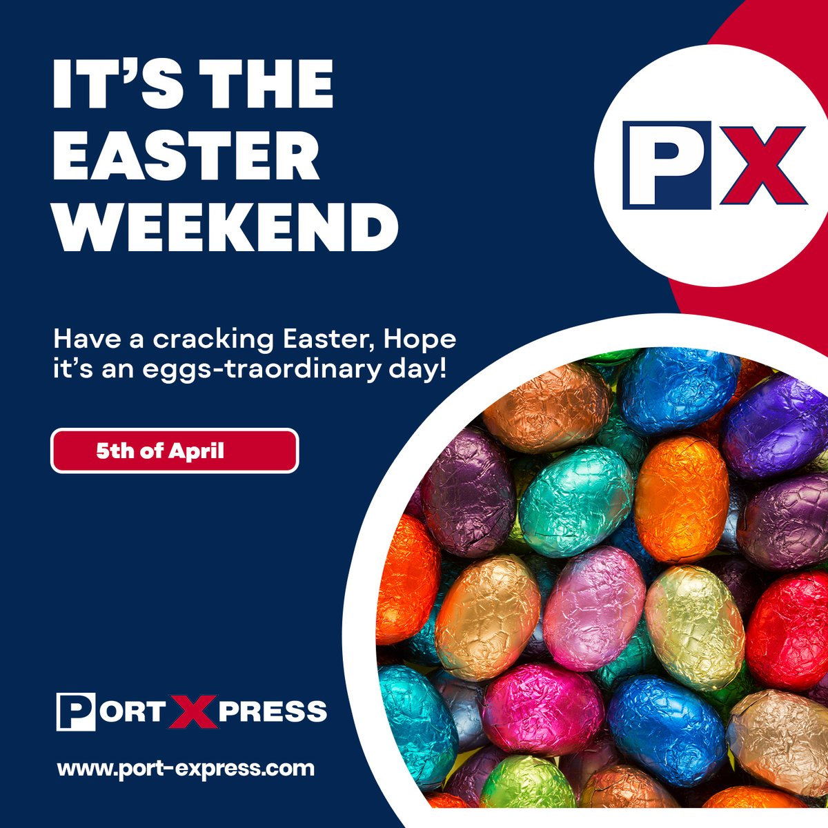 Port Express tweet media