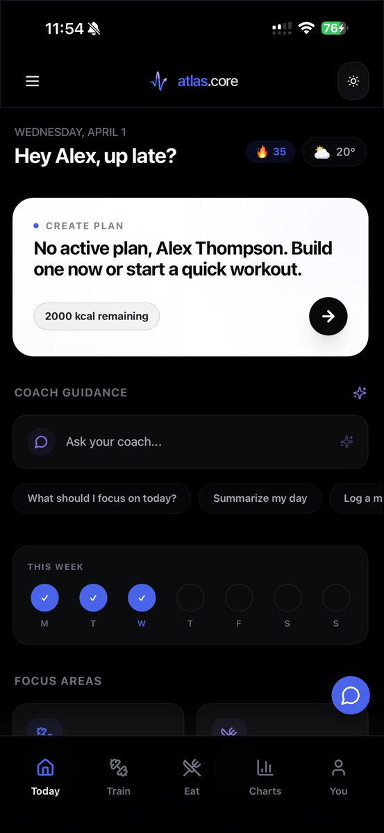 oEnzoSoler's tweet photo. Current version of my app (atlas.core).

Still rough, but already usable.

What would you improve first?

#buildinpublic https://t.co/PyeD4ABdfp