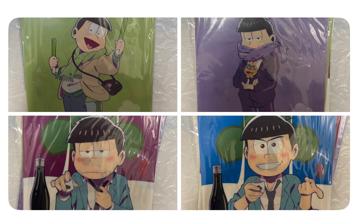 aratu_3's tweet photo. 【交換/譲渡】　音アニ　おそ松　キミとサシ飲み　クリアファイル

譲：カラ松、一松、チョロ松

求：定価

■ちょっと大変なので出来れば4枚まとめてお引き取りくださると嬉しいです🙇
■4/4(土)お手渡し可能です https://t.co/LEib6O4W7d