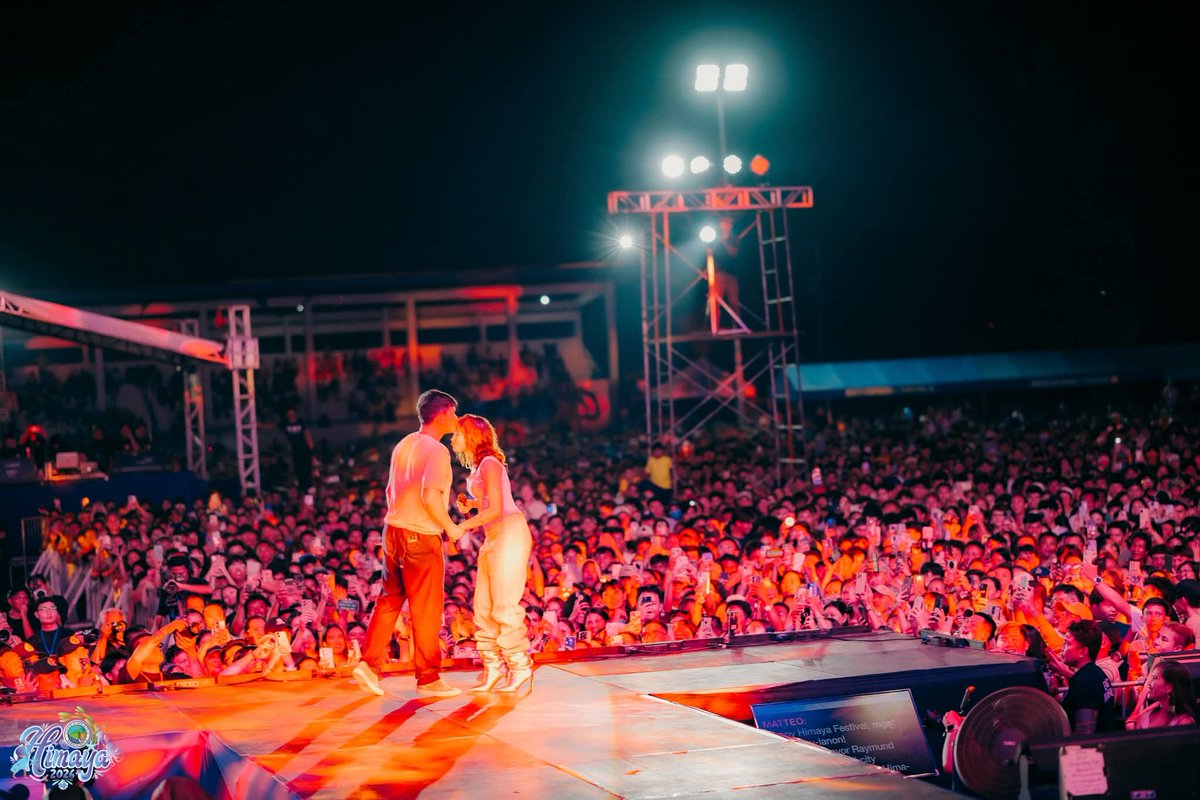 AshMatt_intl's tweet photo. Soft for shots like these. 😍 #AshMatt @JustSarahG @mateoguidicelli 

📸: Mayor Raymond Tongson 
#HimayaFestival2026 https://t.co/6Spp7LnsCc