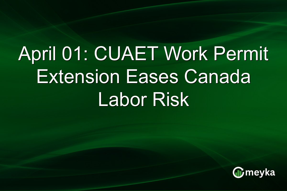 visajobscanada's tweet image. 🍁 CUAET Work Permit Extension: Easing Canada's Labour Shortage - Explore visa sponsorship and immigration options to Canada. Learn about the CUAET work permit extension and how it affects your job prospects today! - bit.ly/4diJDuO

#canadavisa #Canadaimmigration