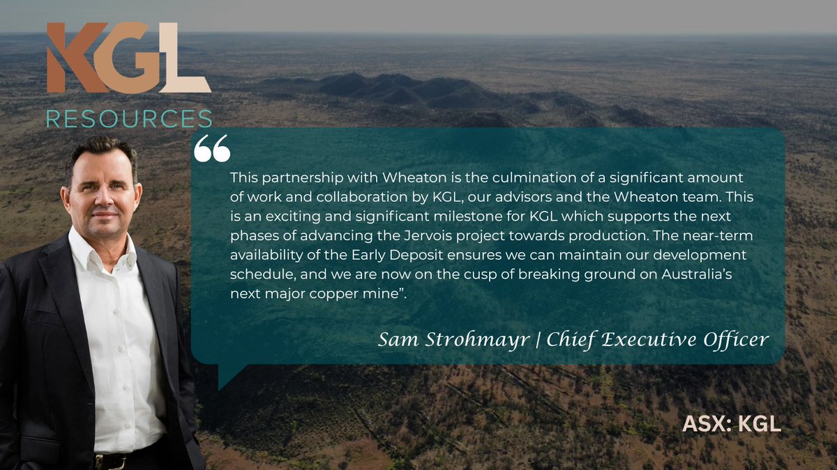 KGL Resources tweet media