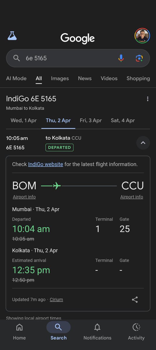 chokhani_sumit's tweet photo. Still in the flight and it's 10.30 and as per Indigo we took off at 10. What a joke @IndiGo6E is and what a bigger joke is @CSMIA_Official https://t.co/5UHAvlRw0I