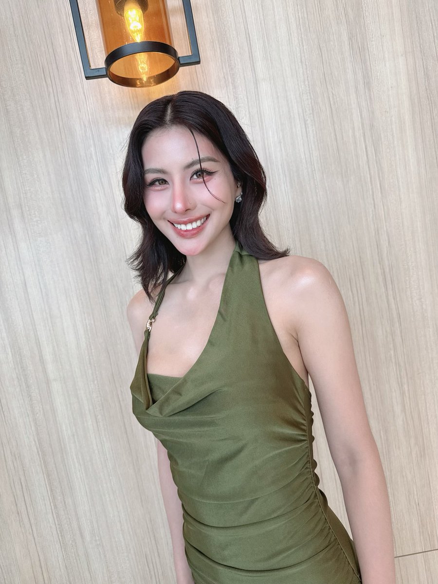 NPJitsawat's tweet photo. เขาว่าเขียวเหนียวทรัพย์
#หนิงปัทมา #missgrandthailand2026 https://t.co/qUZYFCa6R2