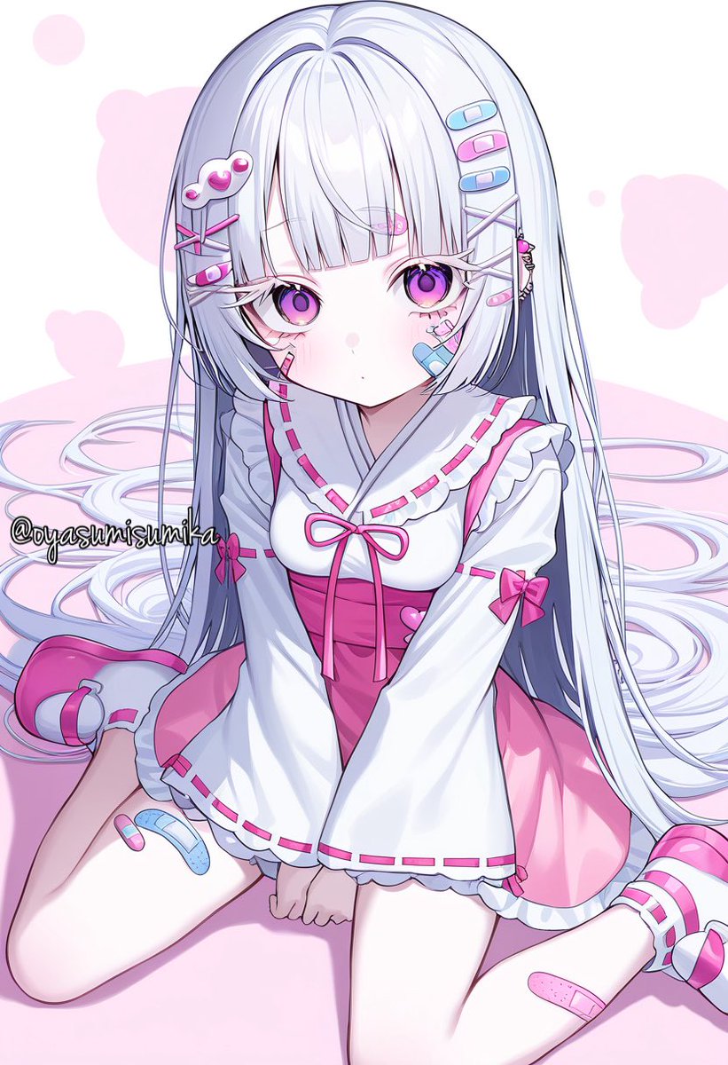 病みかわ舞白ちゃん

 #AIart 
 #AIイラスト
 #AIイラスト大好きさんと繋がりたい 
 #AIイラスト術師さんと繋がりたい