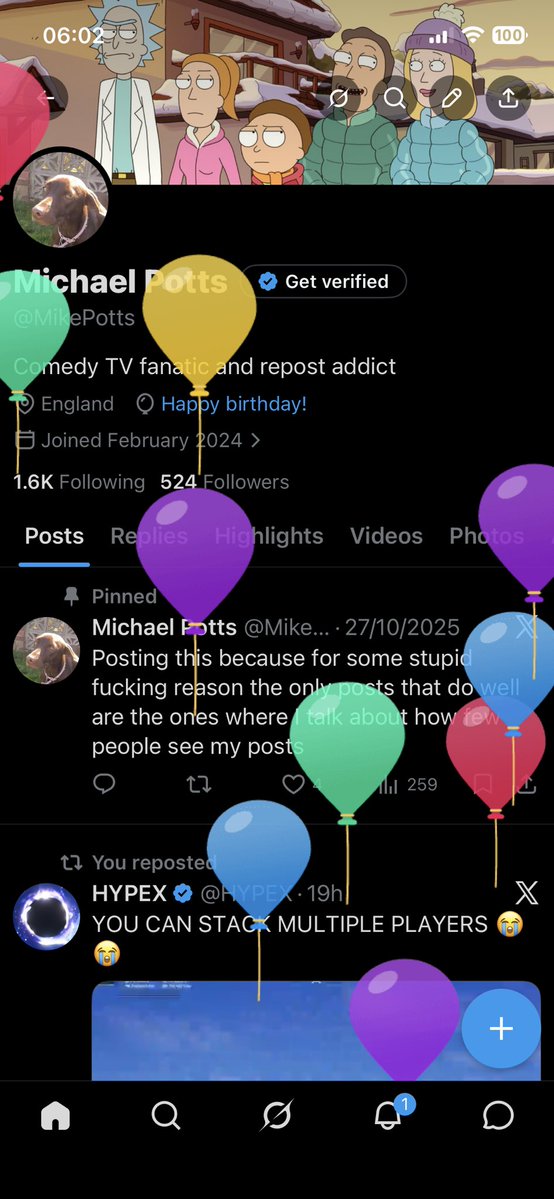 Michael Potts tweet media