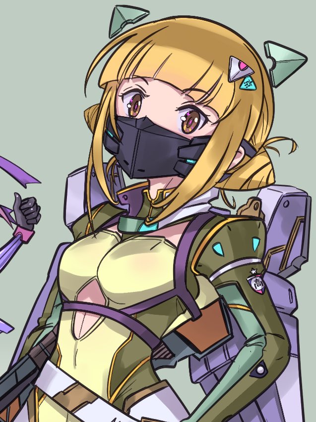 大体塗ったかな。ハイライト入れてあとは背景処理。 