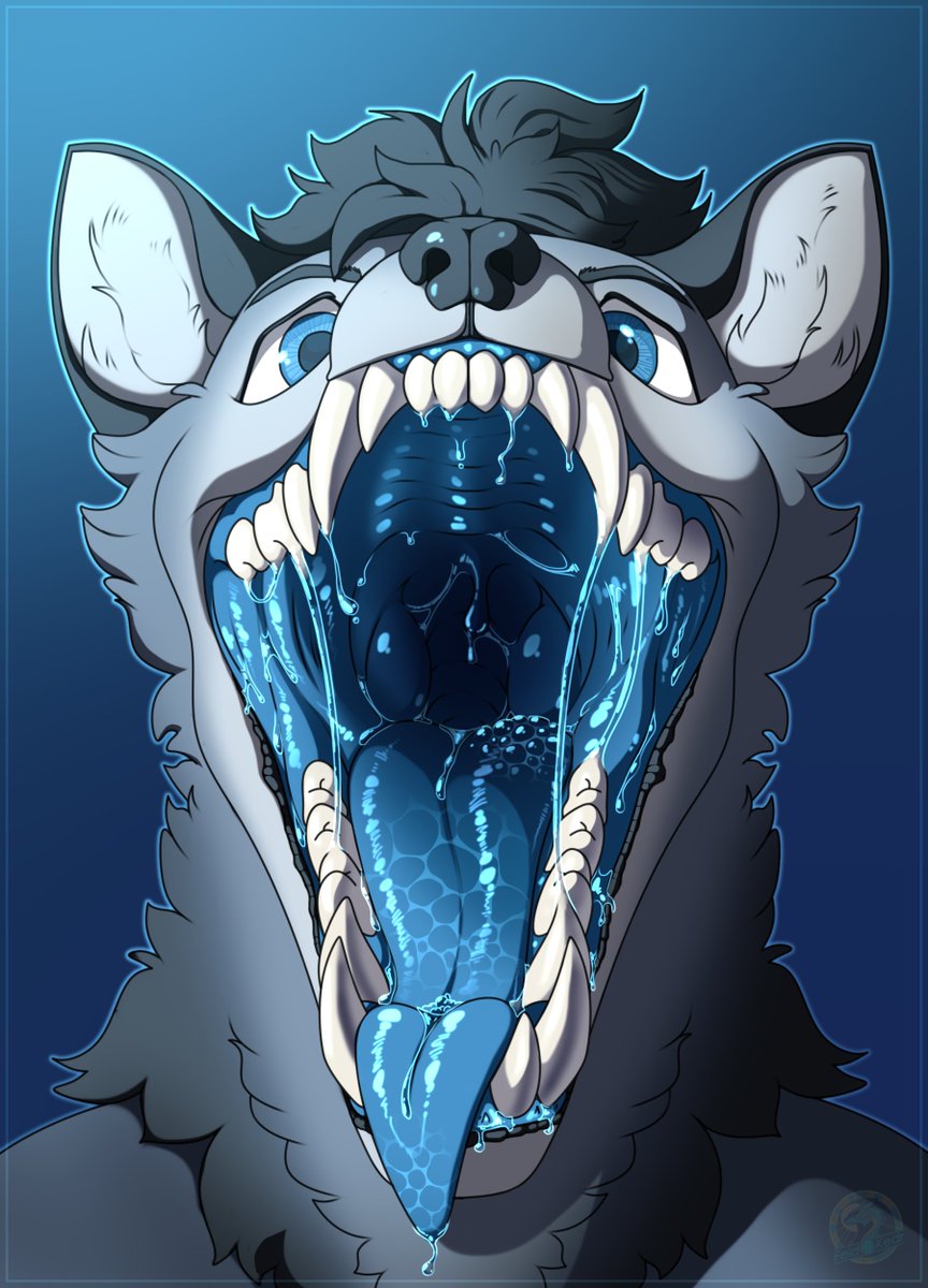 Maned Wolf |CMM| sketch for Beshka (FA)
#vore #mawshot