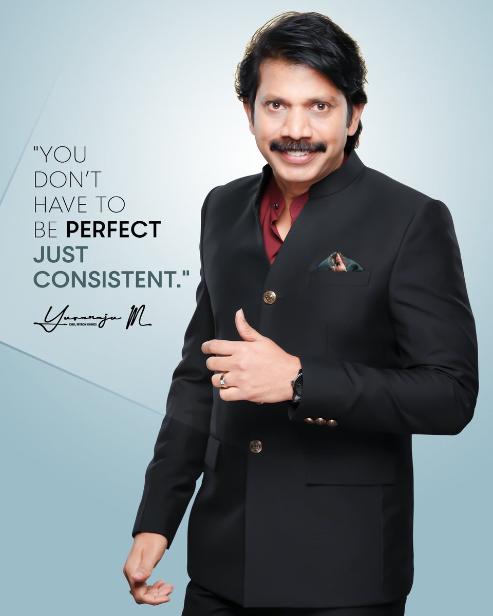 YuvarajuOffl's tweet image. Greatness isn’t built in a day—it’s shaped through steady effort and daily discipline. Yuvaraju Sir proves that showing up every day matters more than chasing perfection.

#Yuvaraju #MyronHomes #ConsistencyWins #LeadershipMindset #DailyGrowth