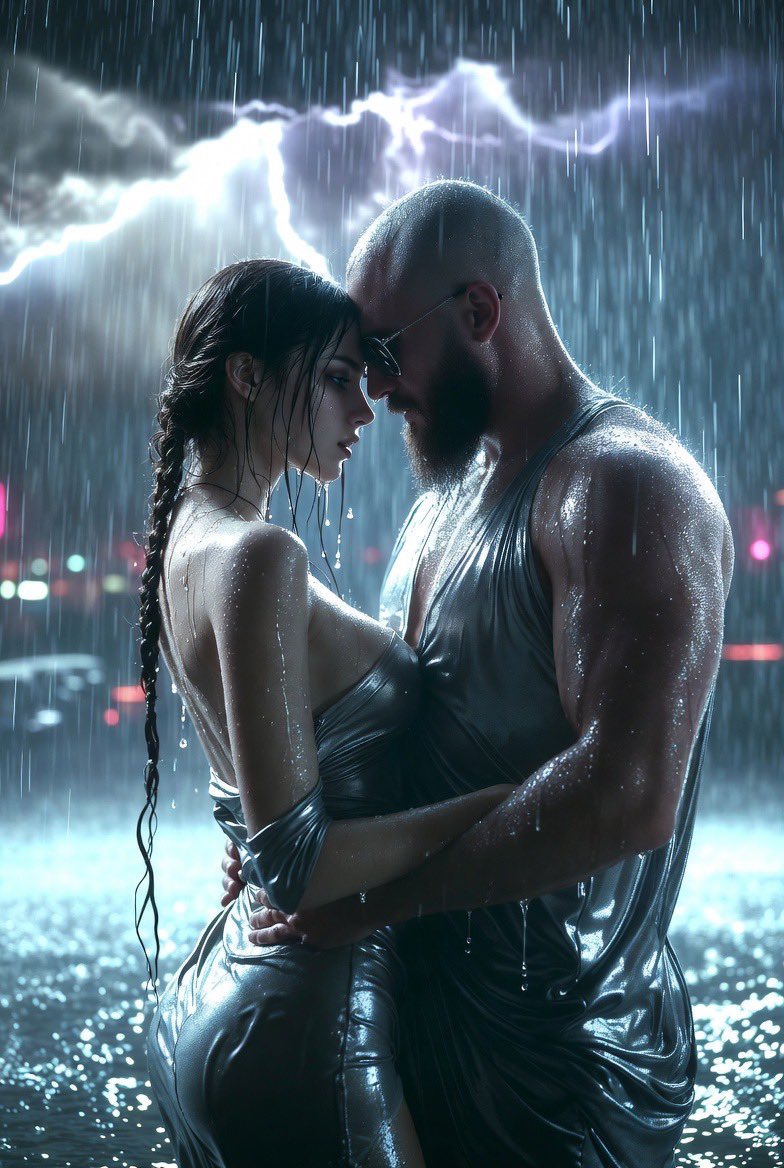 JasonVitale14's tweet image. #AllThingsSpring April Challenge 
#aiartcommunity
All Welcome to Join
Day 2 Rain Kissed Muse
Thunderstorm Thursday Edition