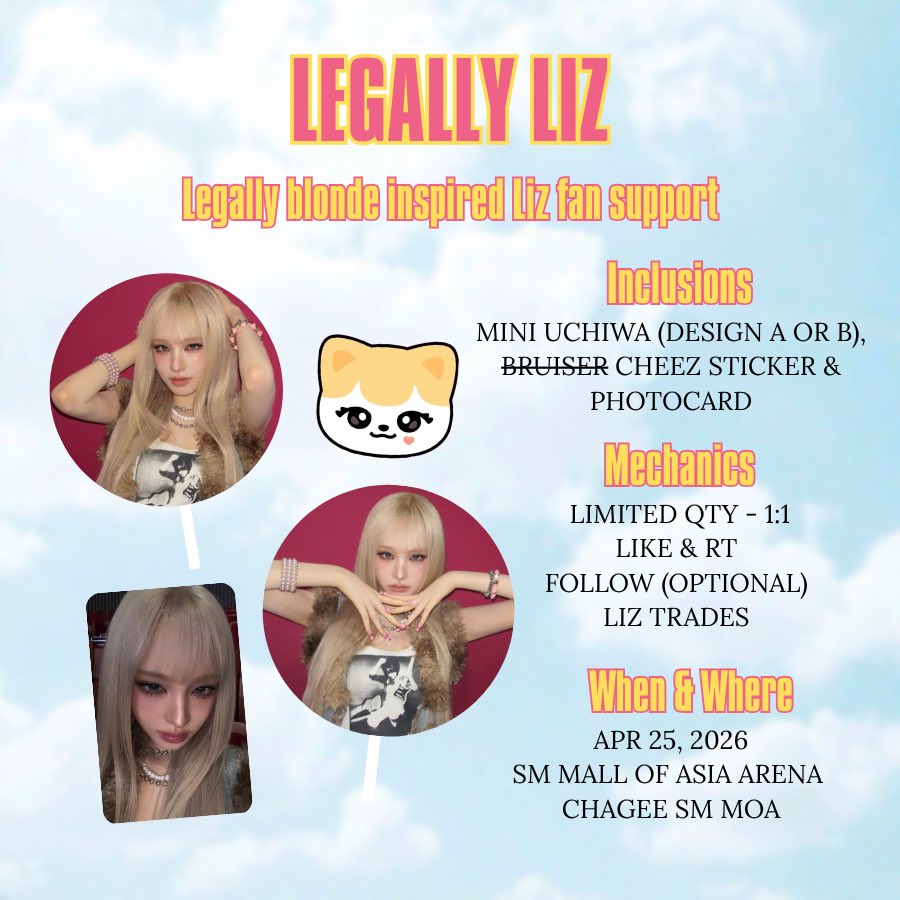 shnxkymsh's tweet photo. ⭑.ᐟ 𝙻𝙴𝙶𝙰𝙻𝙻𝚈 𝙻𝙸𝚉   ⋆˙⟡
            ⤷ 𝚋𝚢:🙎‍♀️ 𝚖𝚢 𝚋𝚏𝚏 ୭˚. ᵎᵎ

𝙸𝚅𝙴 𝚂𝙷𝙾𝚆 𝚆𝙷𝙰𝚃 𝙸 𝙰𝙼 𝙸𝙽 𝙼𝙽𝙻

      .☘︎ ݁˖  pic | 1:1   𝜗𝜚 ࣪˖ 
      .☘︎ ݁˖  see you <𝟑 .ᐟ

#IVE #아이브 #LIZ  #리즈
#SHOW_WHAT_I_AM
#SHOW_WHAT_I_AM_in_Manila https://t.co/nSkzfQd1Bt