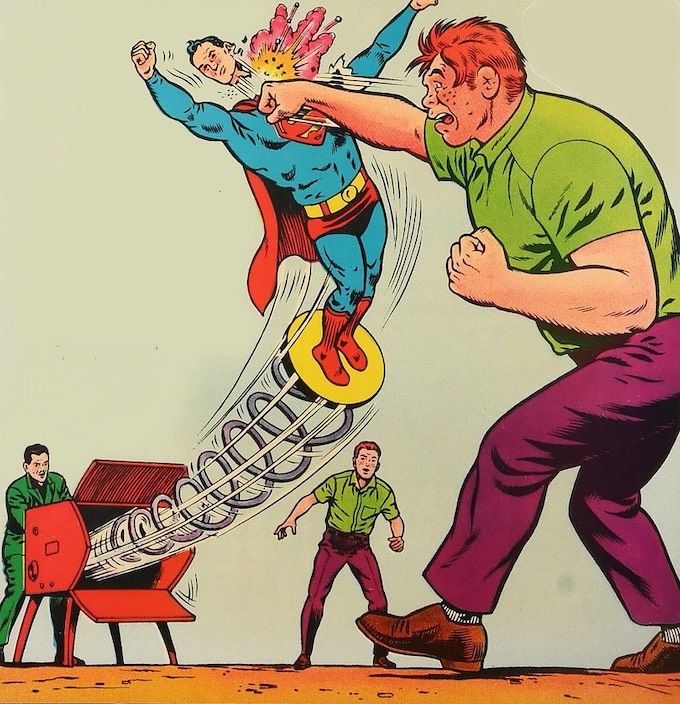 SupermanHomepge's tweet image. #Superman Homepage #CaptionContest - Unleash Your Wit on the Latest Image at our website: buff.ly/HKkSMCH