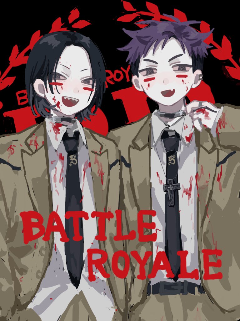 sirousagi_2025's tweet photo. 同じデスゲームってことで学パロ兼バトロワパロ‼️‼️ https://t.co/9Hz3OZfq8J