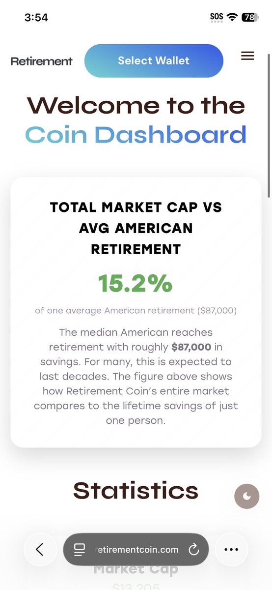 The Retirement Coin tweet media