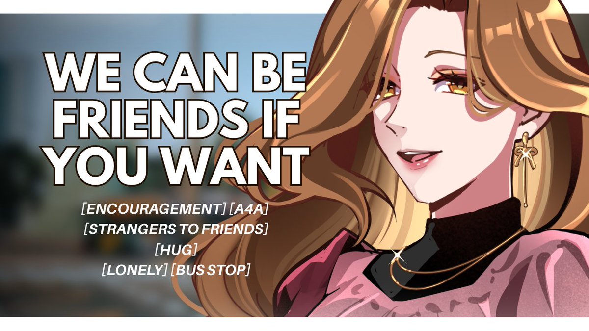 NatashaASMR_'s tweet photo. NEW WHOLESOME ASMR AUDIO

We can be friends if you feel like you have no one here tho https://t.co/xYOkoWPrly
