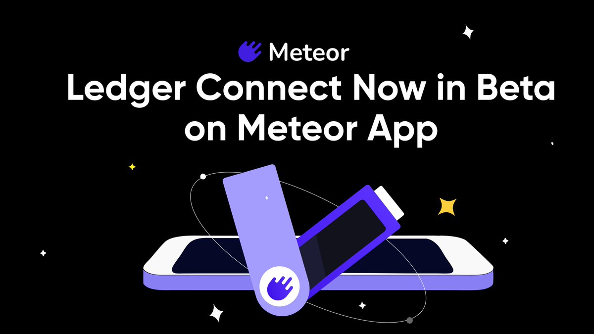 Meteor Wallet tweet media