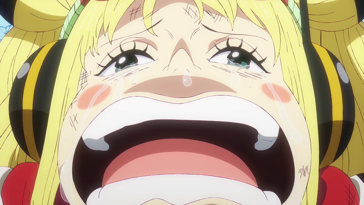 TheWillOfMarco's tweet photo. #ONEPIECE1179

York calls Garling, asking where the food is—she’s starving LOL. She says this isn’t what they agreed on and that this isn’t how a Celestial Dragon lives. 😂😂😂

Garling explains the food shortage to her and says that producing the Mother Flame would resolve the current situation. He reminds York that her main body, Vegapunk, was also one of the rebels who caused this situation and tells her to take responsibility for it. 😂😂😂