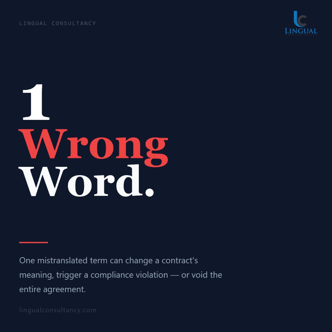 LingualC's tweet photo. 73% of consumers prefer to buy in their native language. Translation isn't optional. It's the difference between being heard and being ignored.
14,000 projects in. We know what it takes.

➡️Get a Quote: https://t.co/V29WxFkfBl

#Translation #Localization #LanguageServices https://t.co/LqruUtEcPW