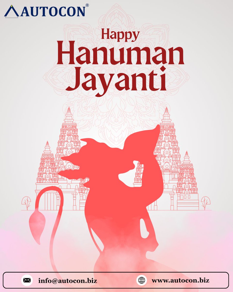 Autocon_Inst's tweet photo. 🚩 Jai Bajrang Bali!
May Lord Hanuman bless you with strength, courage & protection. 🙏
#autocon #ecommerce #hanumanjayanti #jaihanuman #blessed https://t.co/Bn1FNS52XV