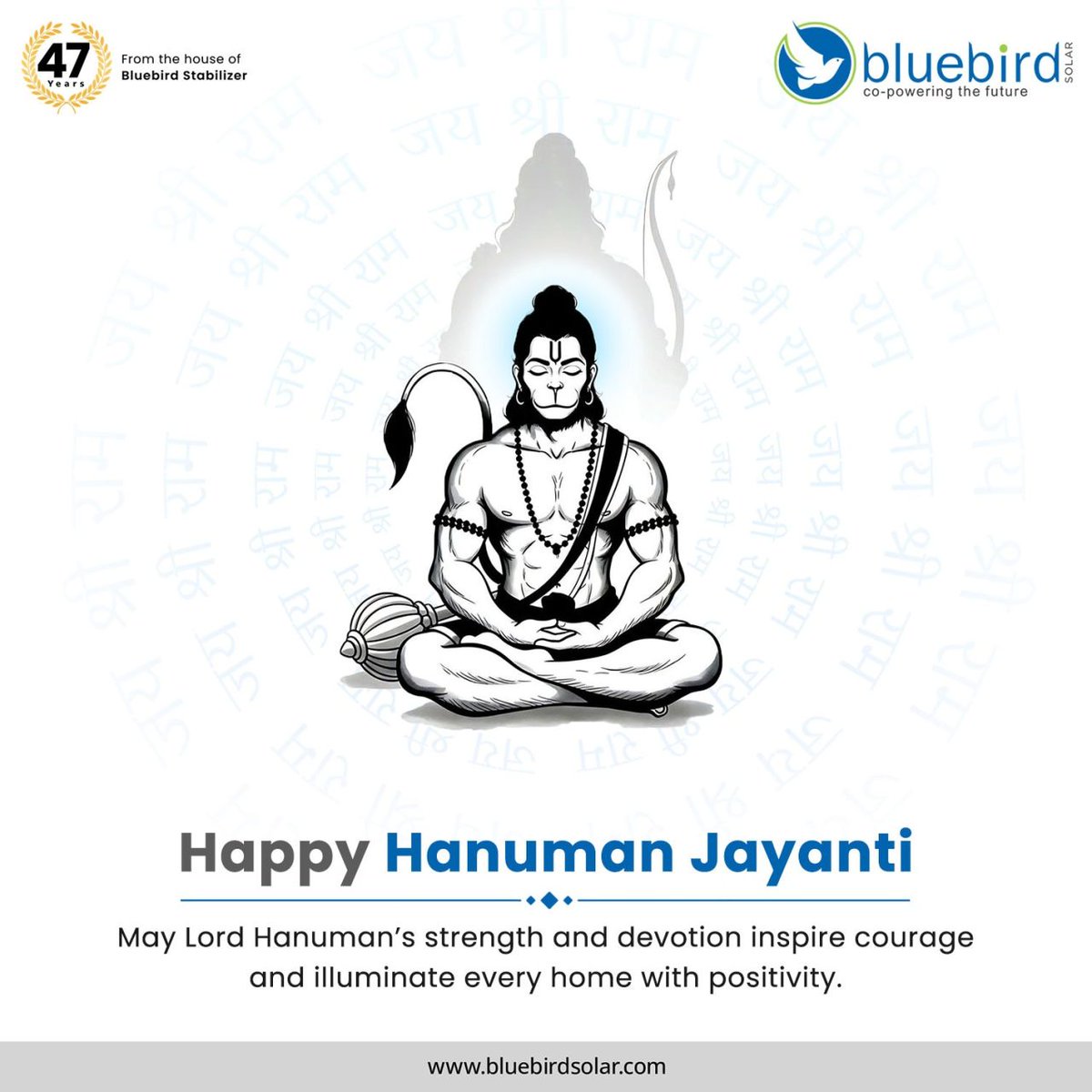 Wishing everyone a शुभ #HanumanJayanti! 🙏
May #LordHanuman inspire strength and resilience as we continue to power a brighter and sustainable future for all.

#HanumanJanmotsav | #HanumanJayanti2026 | #Hanuman #BajrangBali | #Devotion | #Pawanputra | #Hanumanji

Hanuman Jayanti