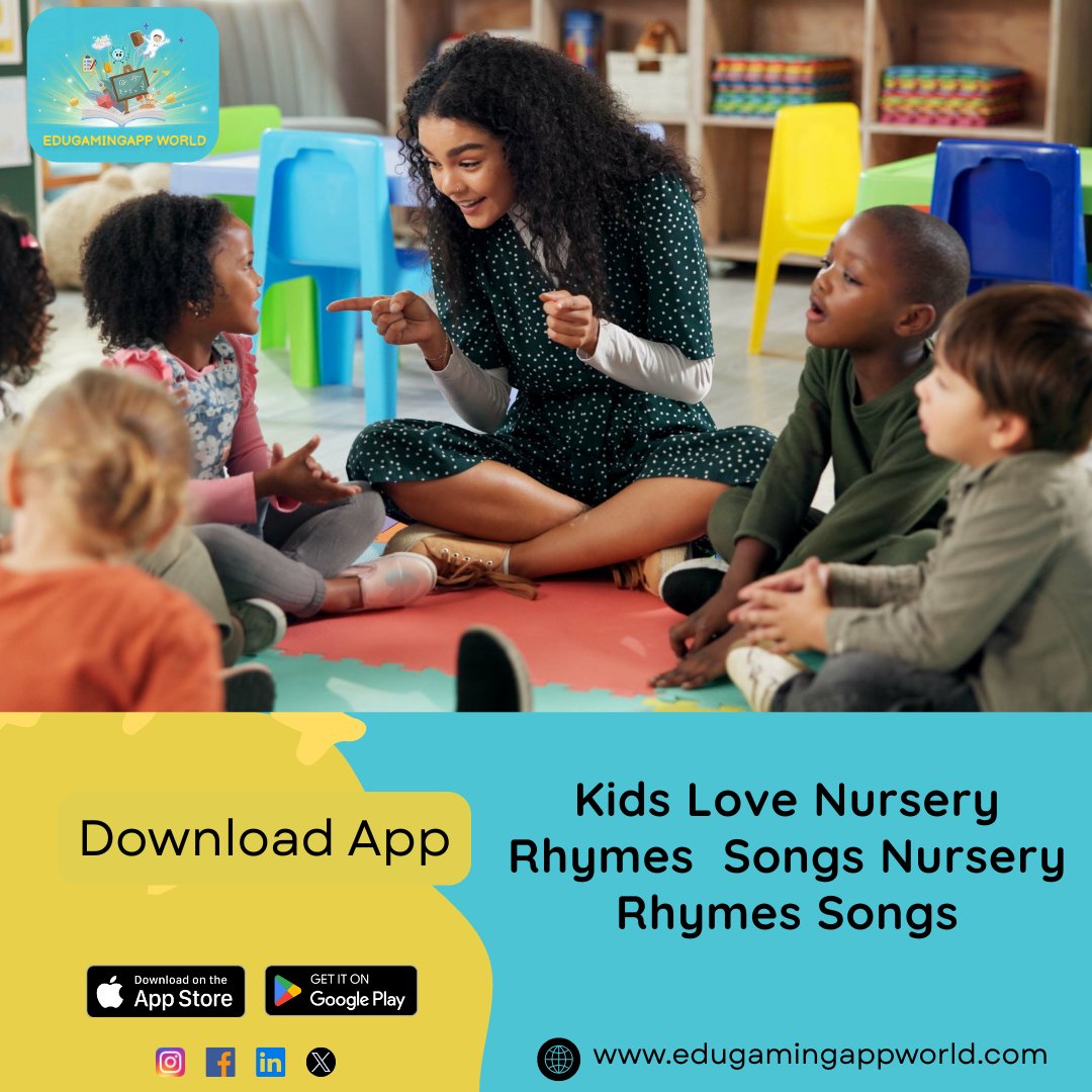 LinSnowTV1's tweet image. 🎶 Kids love nursery rhymes &amp;amp; songs!

Make learning fun with Edugamingappworld 📚✨

📲 Download now:
Google Play: play.google.com/store/apps/det…
App Store: apps.apple.com/app/kids-eduga…
🌐 edugamingappworld.com

#Edugamingappworld #KidsLearning #NurseryRhymes #KidsSongs #FunLearning