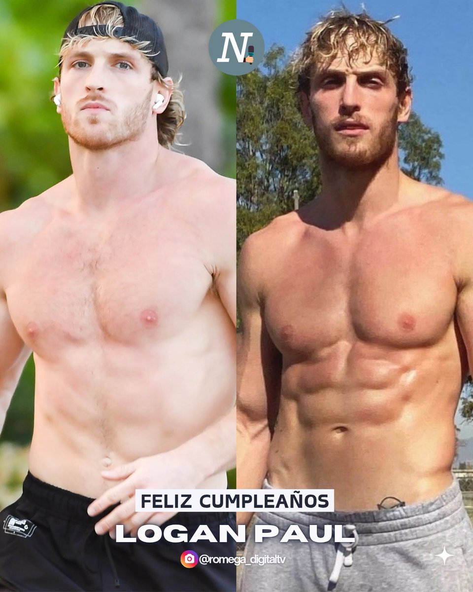 Romega_TV's tweet image. ¡Feliz cumpleaños, Logan Paul! 🥳

#LoganPaul celebra su cumpleaños 31, es una celebridad de Internet, youtuber, actor y luchador profesional estadounidense.

Como actor, el trabajo cinematográfico y televisivo de Paul incluye apariciones especiales en Law &amp;amp; Order: Special