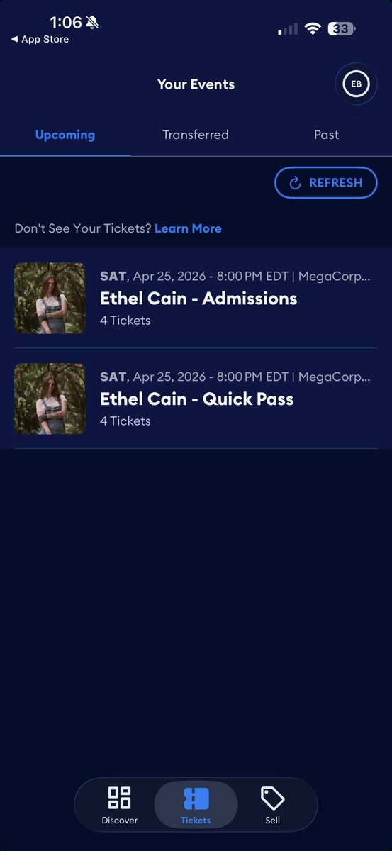 princess bunny is going to see ethel cain :)) 

thank you <a href="/CoreytheWise/">Corey Blankenship</a> for ya know, traversing and fighting ticket master for me 🥹🩷🥹🩷🥹🩷