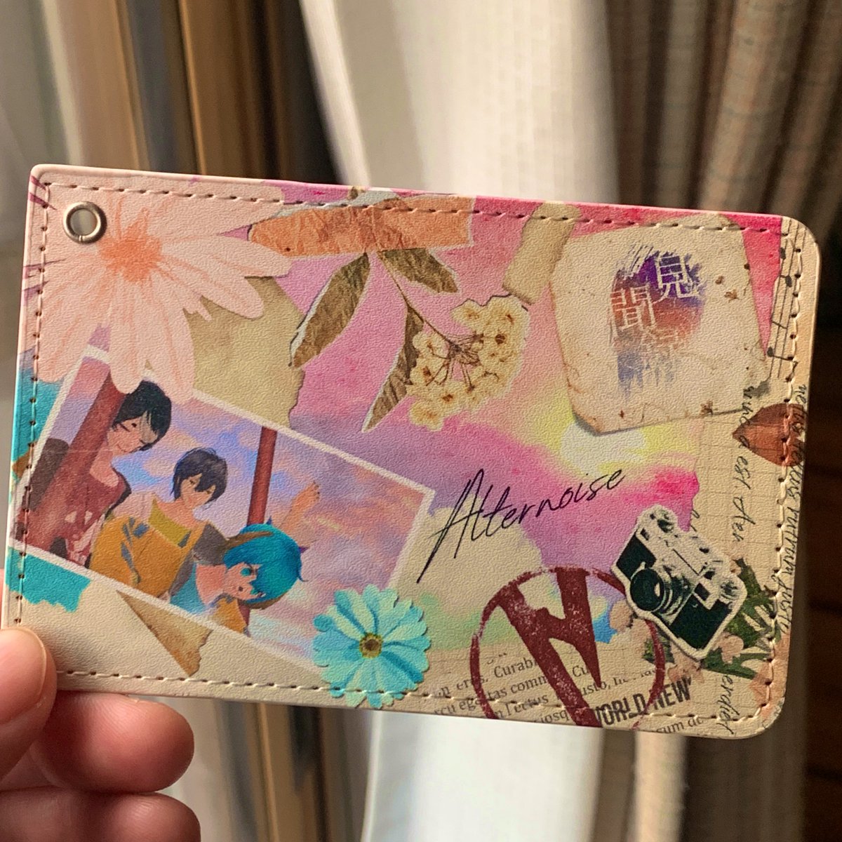 TTori7148's tweet image. パスケース届いた！
かわいい！！
 #Alternoise #見聞録