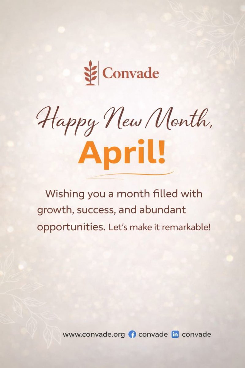 convade's tweet photo. #HappyNewMonth
#NewMonthApril
#April2026
#Convade https://t.co/kKWCHeTeqj