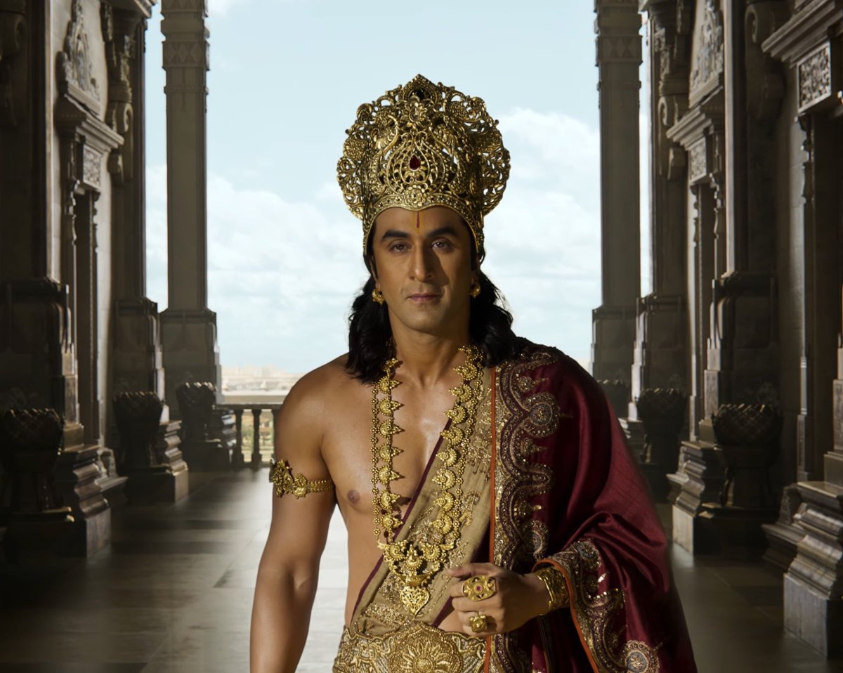 Here4Chilll's tweet image. In search of Diamond, we lost our Koyla.

#Ranbir as Rama        #Prabhas‌ as Rama