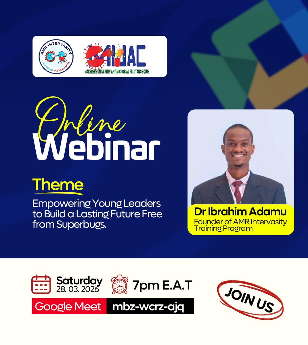 Makerere University AMR Club tweet media