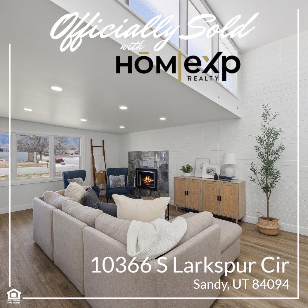listwithconnor's tweet photo. Sold my sisters home in Sandy! @hom_exp https://t.co/YACoHUk7gD