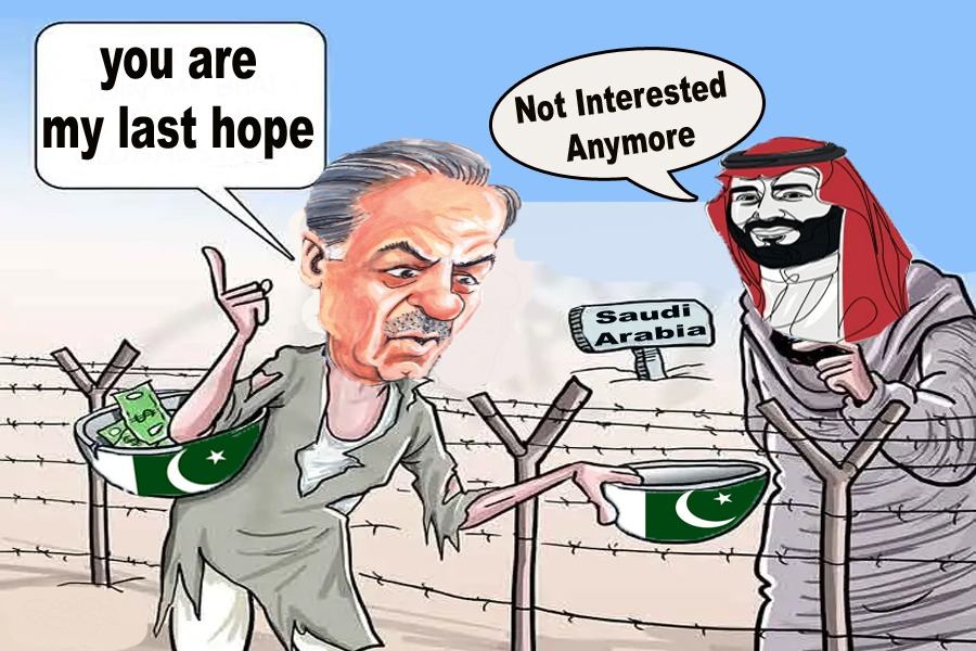 #Pakistan is proudly presenting its national dish to the world again: A plate full of begging with extra dollars on the side. From IMF to friendly countries same old story, different day. #FailedStatePak