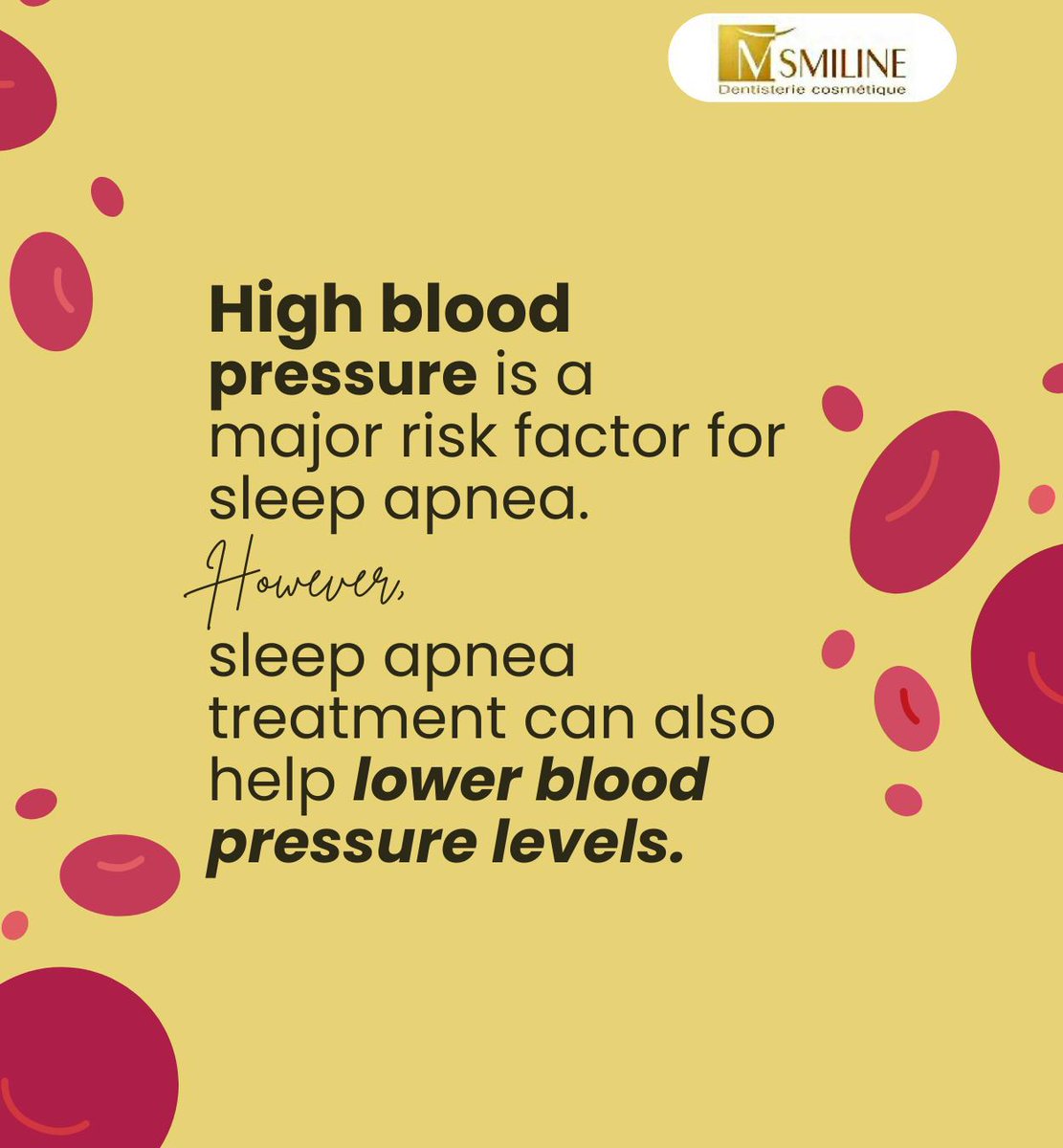 rmirmooji's tweet image. Sleep apnea and high blood pressure often occur together, raising the risk of stroke and heart attack. Raise awareness and seek appropriate treatment to reduce the risk of complications.
.
.
.
msmiline.com
(514) 675-3332
.
.
.
#sleepapnea #osa #bloodpressure