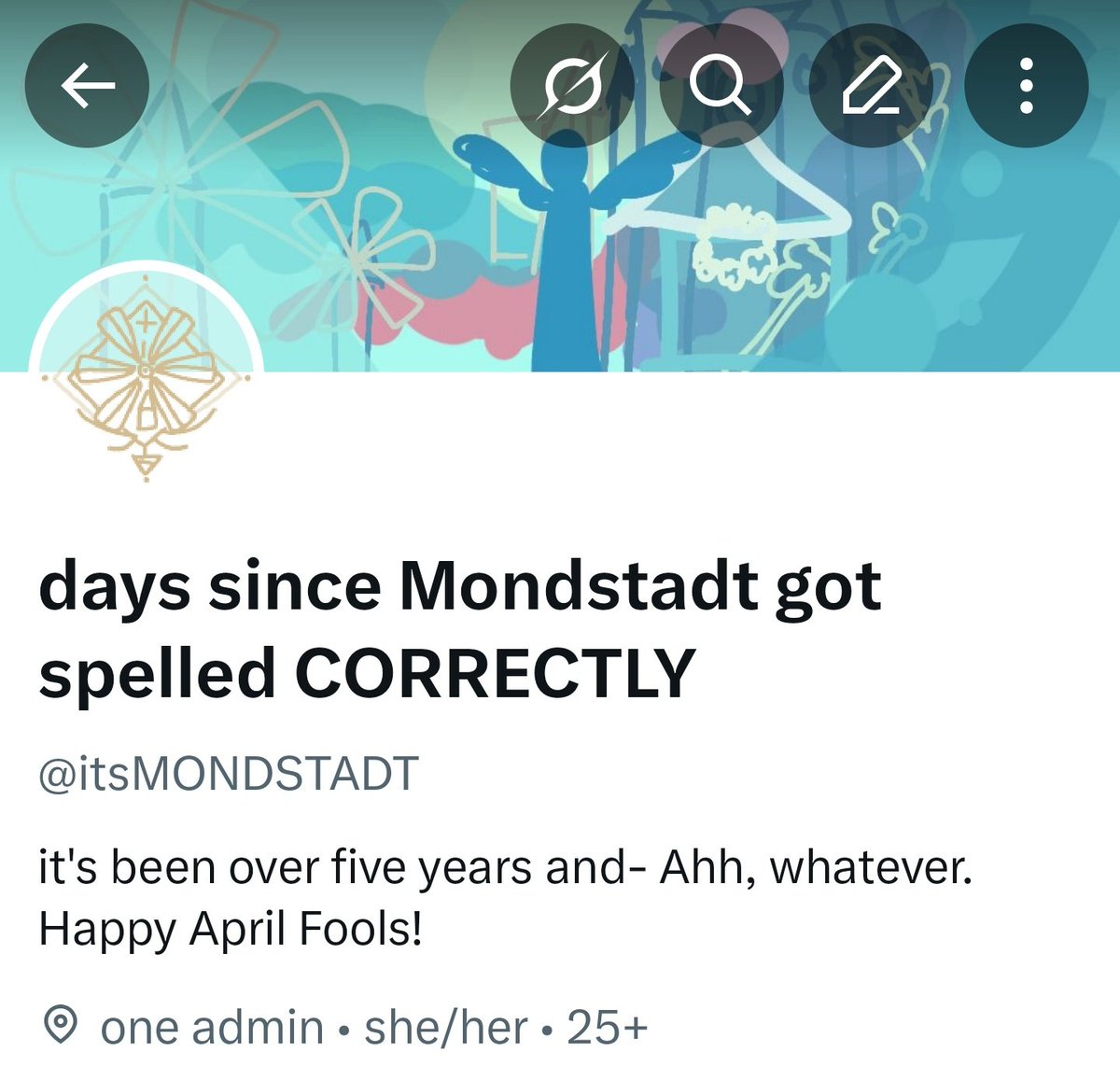 days since Mondstadt got misspelled by someone tweet media