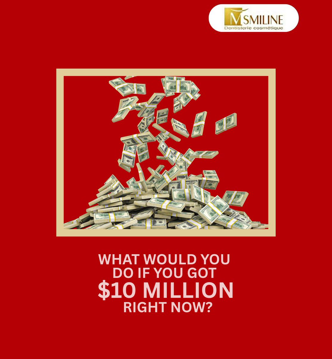 rmirmooji's tweet image. What would you do? Let us know in the comments.
.
.
.
msmiline.com
(514) 675-3332
4935 Bd Saint-Charles Suite 104, Pierrefonds, QC H9H 3E4
.
.
.
#justforfun #dreambig #brainteaser #MsmilineCosmeticDentistry #Pierrefonds #QCH9H3E4