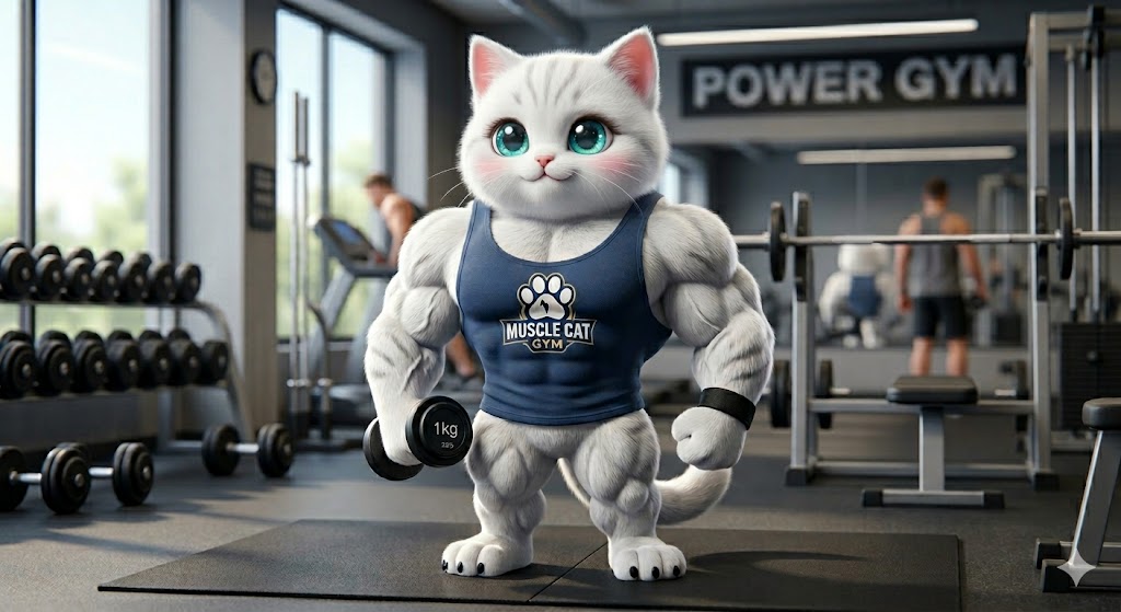 TeamMeowAI's tweet image. Meet Max! 💪
Biggest muscles. Biggest heart.
Lives at the gym. Loves the mirror.
Push beyond your limits, every day! 🐱

#CatComedy #3DCat