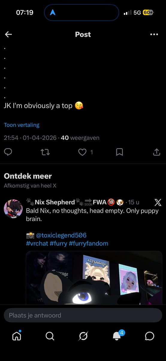 Arkhal4's tweet photo. @Nix_Shepherd Suuuureeeee nix suuure you are https://t.co/tCFMuSQlVY