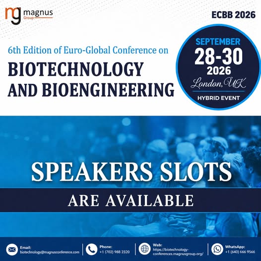 Biotechnology 2026 Conference tweet media