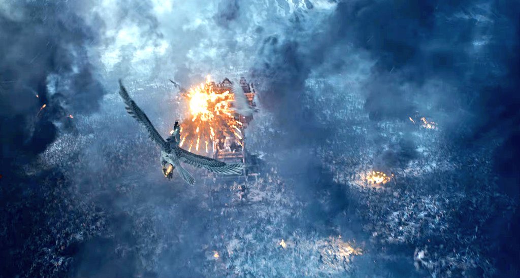 saichndra's tweet photo. #Ramayana -  Some shots are absolutely spectacular, visually stunning and truly impressive 👏. However, a few others feel off, almost like AI-generated or poor VFX work.

Wasn’t expecting this from an 8-time Oscar-winning DNEG—hope it’s not the finished product yet 🤞

#Rama https://t.co/ohDqZie8WR