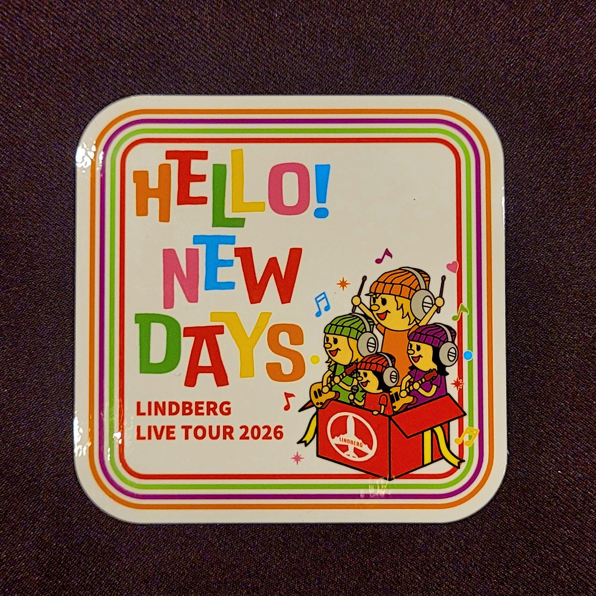 LINDBERG LIVE TOUR 2026 「Hello！New Days」 ツアーグッズ✨ 各会場