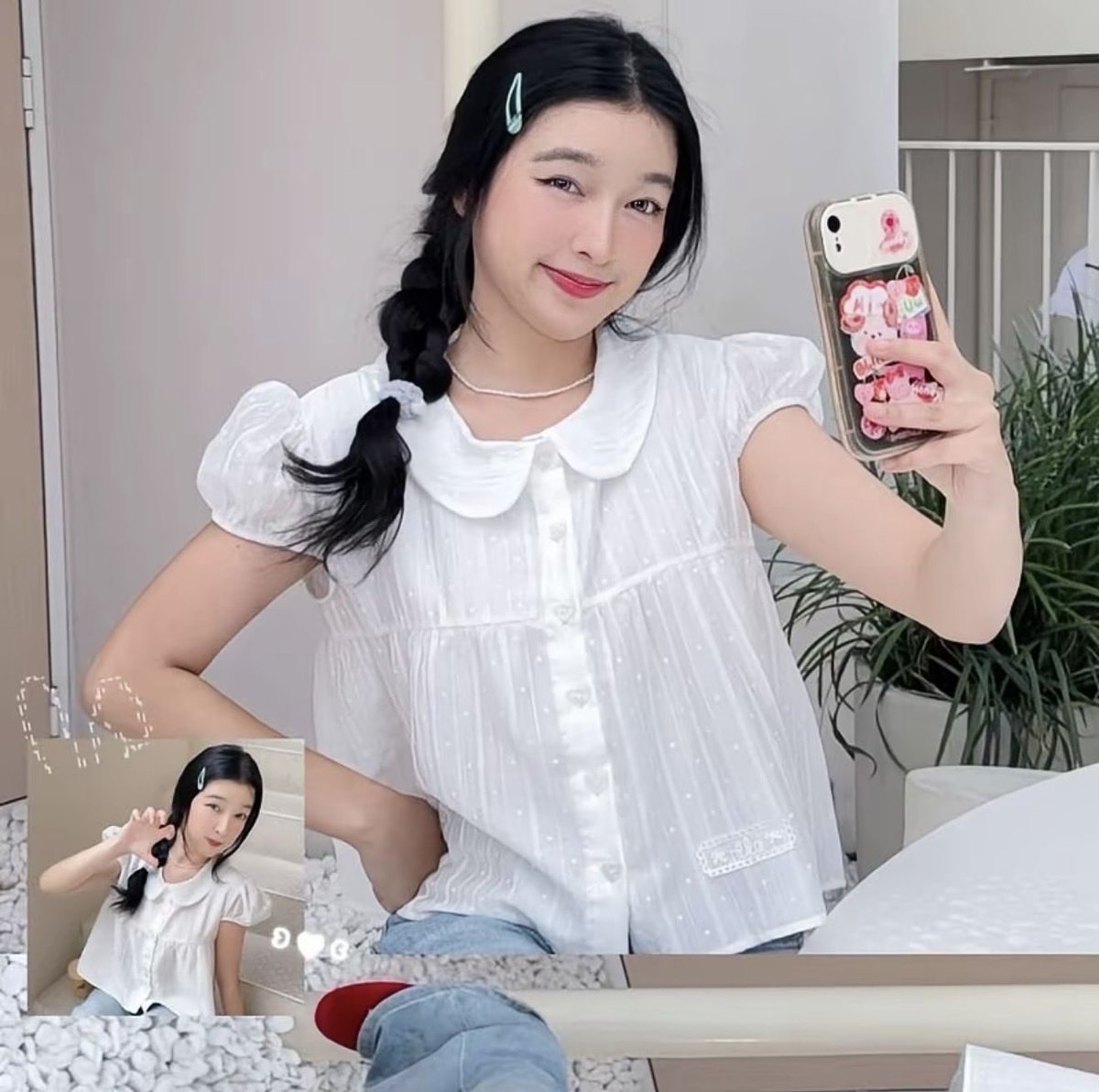 h3llo1471's tweet photo. ส่งต่อเสื้อ rika สีขาว ไม่เคยใส่ซักเก็บ ราคา 150 รวมส่งค่ะ🐰🎀#ส่งต่อเสื้อผ้า #ส่งต่อเสื้อผ้ามือสอง #ส่งต่อvghbkk #vghbkk #ส่งต่อstylistshop #ส่งต่อcintage #โล๊ะตู้ #โล๊ะเสื้อผ้า #cintageshop #chuuchop #stylistshop #ส่งต่อrika #ส่งต่อbeming https://t.co/4CsRjnJwb7
