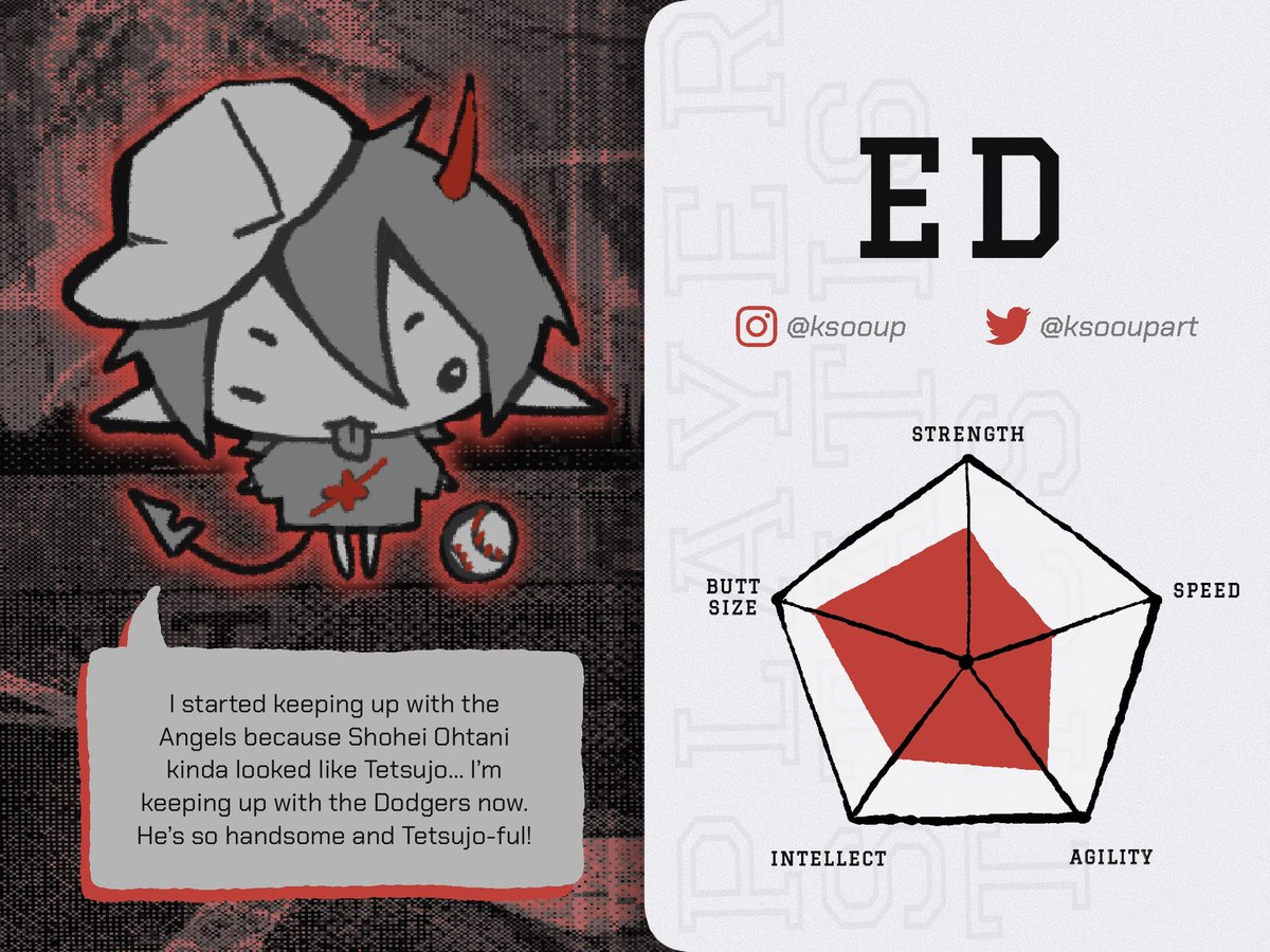 ⚾️ ARTIST INTRO: ED ⚾️

There’s a devil on the pitcher’s mound — watch out for Ed’s nasty curveball!