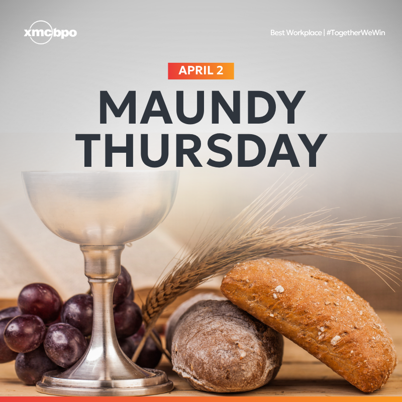 xmcbpo's tweet image. Maundy Thursday reminds us of quiet strength, selfless love, and unwavering faith. 🤍

Wishing everyone a peaceful and meaningful Holy Week.
#MaundyThursday #HolyWeek2026 #PeaceAndReflection