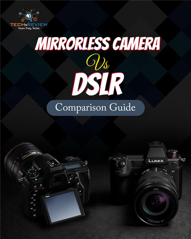 TechtoReview1's tweet photo. Mirrorless camera vs DSLR. Which one should you choose?
#techtoreview #mirrorlessvsdslr #CameraComparison #photographytips #contentcreators #PhotoGear 
Read more: https://t.co/Fua5gpKl0p https://t.co/OErbuWgraD