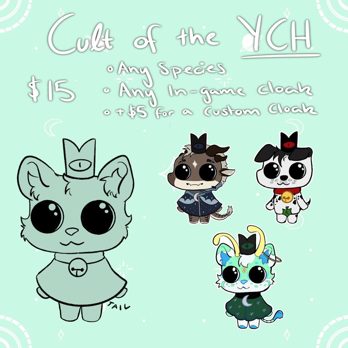 SillySpaceSable's tweet photo. New YCH stickers! 
Become a cult leader for only 💲1️⃣5️⃣ 

Come join my telegram for more updates 💚 https://t.co/3cMUCoLB5Z