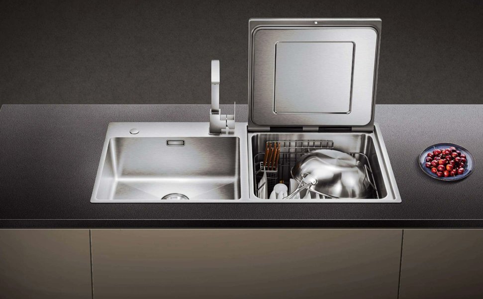 trends_place's tweet image. A dishwasher inside your sink 🍽️
Fotile In-Sink Dishwasher fits directly into your sink, perfect for small kitchens and apartments.

👉 See it in “11 Awesome Multifunction Tech Appliances” - trendsplace.tech/multifunction-…

#SmallSpaces #KitchenInnovation #SmartHome