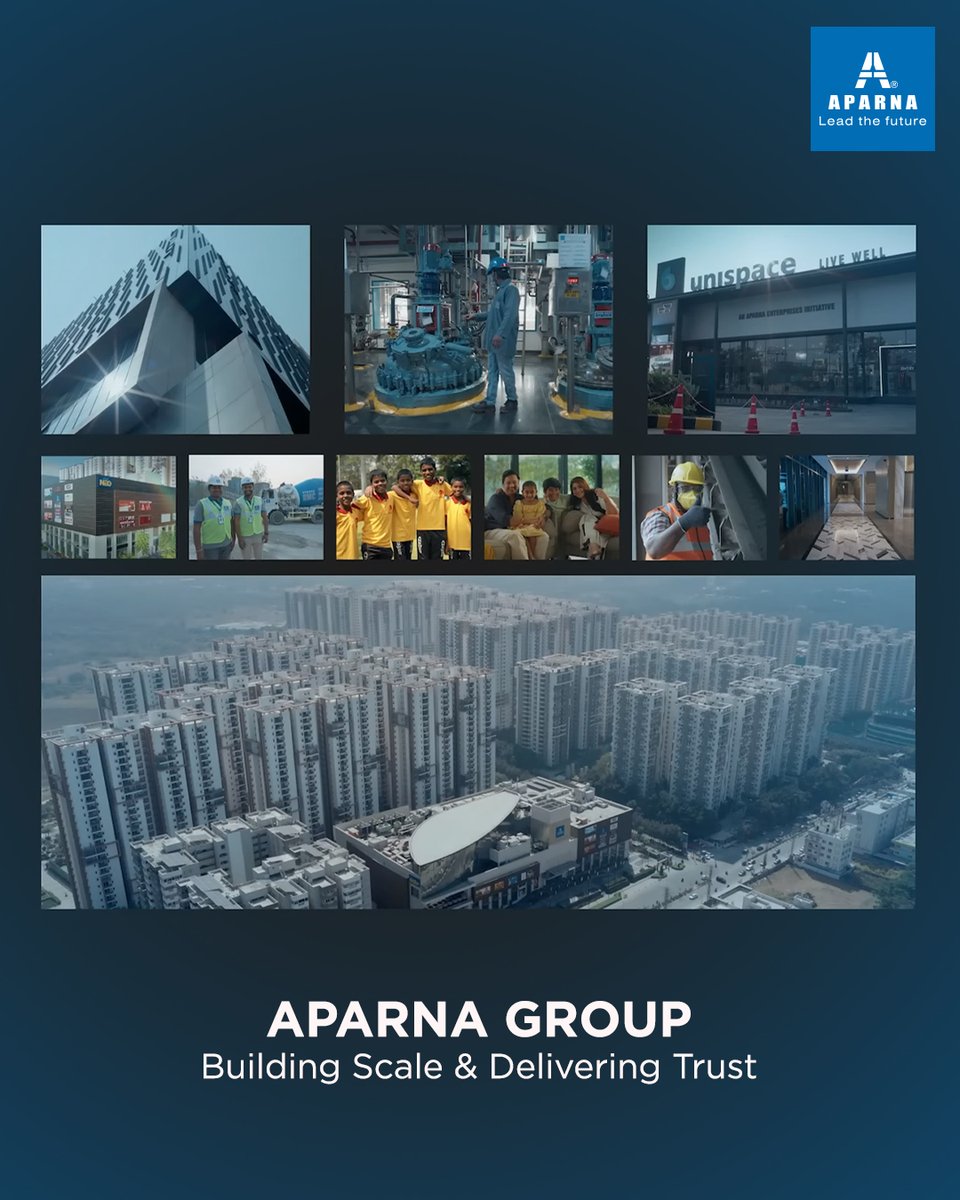 Aparna Group tweet media