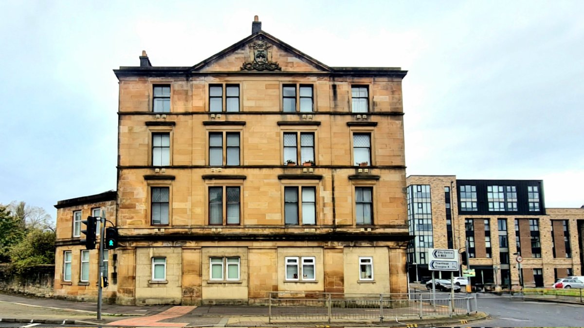 is_glasgow's tweet photo. The former Springburn Fire Station in the north of Glasgow. Designed by A.B. McDonald and built in the 1890s, it survived the destruction of traditional buildings during the post-war years and has since been converted into housing.

#glasgow #springburn #architecture https://t.co/pRPa0LuJ9U